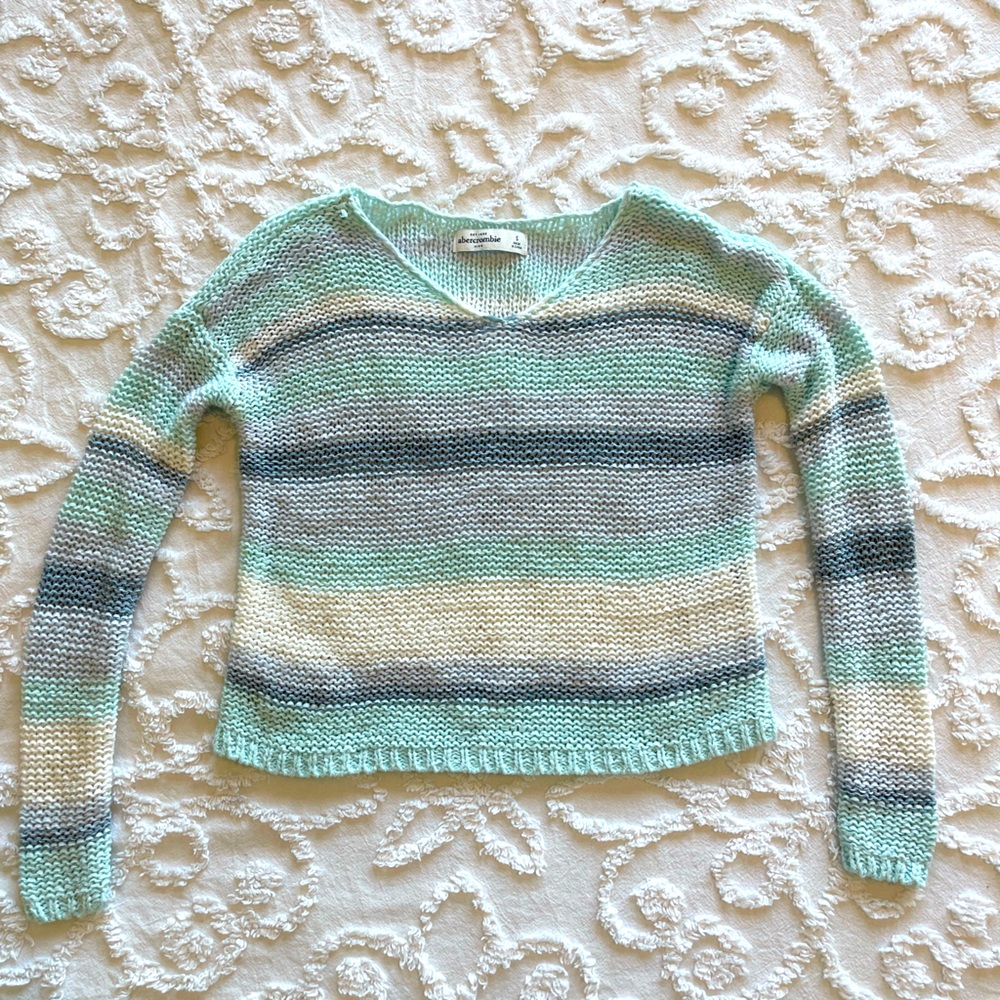 Abercrombie Kids Pastel Knit Sweater